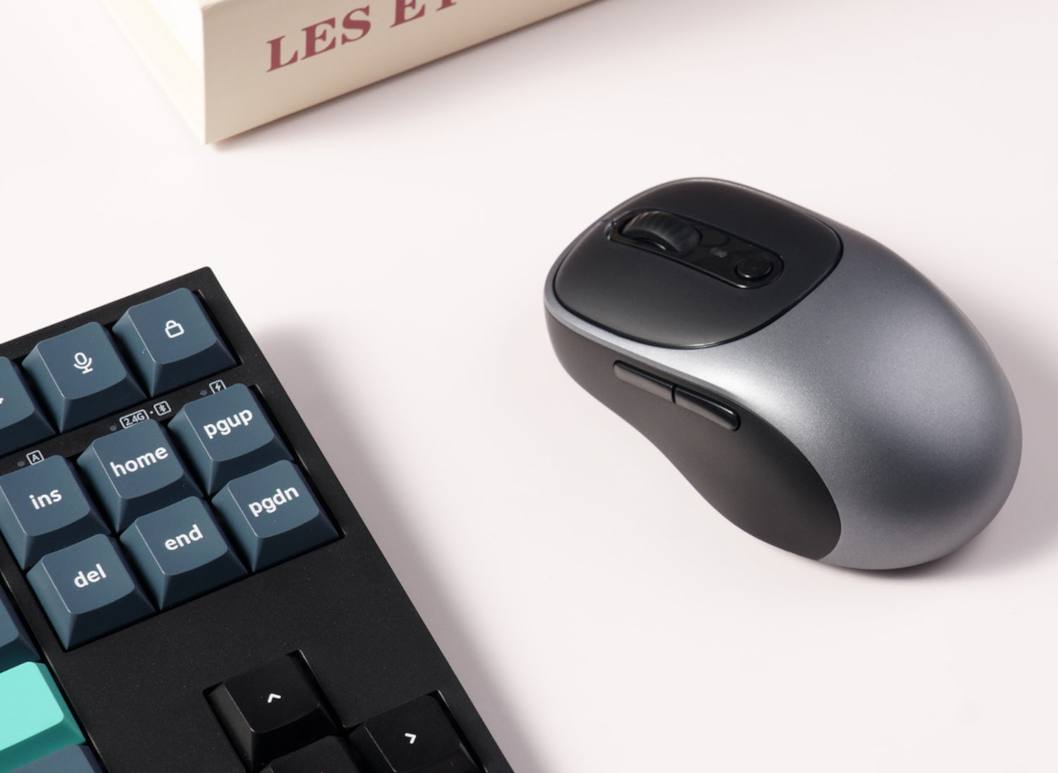 Keychron BM24 Wireless Silent Mouse - Metal Grey – image 3