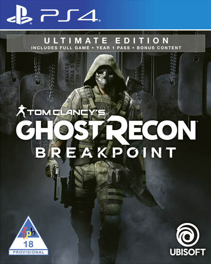 PS4 Tom Clancy Ghost Recon Breakpoint Ultimate Edition