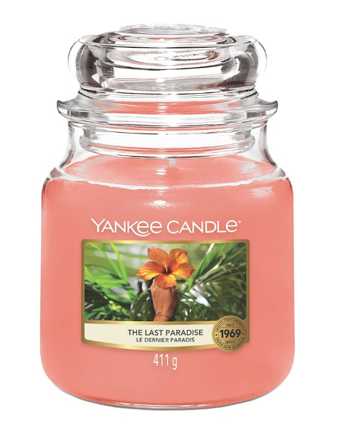 Yankee Candle Last Paradise Medium Jar Retail Box No