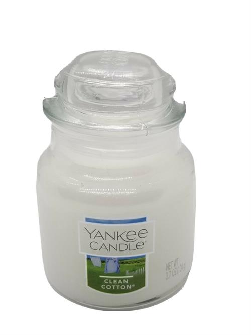 Yankee Candle Clean Cotton Small Jar Retail Box No warranty