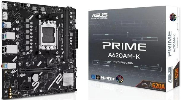 Asus Prime A620AM AM5 Micro ATX Motherboard