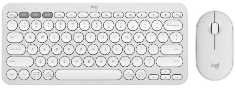 Logitech Pebble 2 Keyboard & Mouse Combo - White - image 2