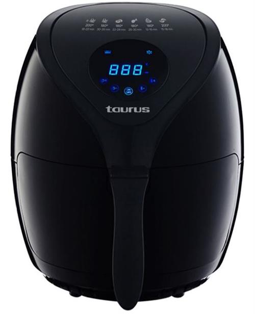 Taurus 3.6L Digital Black Air Fryer with Timer