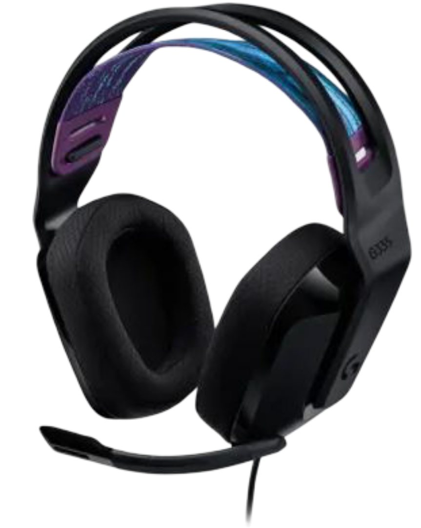 Logitech 3.5mm G335 Wired Gaming Headset - Black - image 2