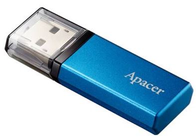 Apacer 128GB AH25C Blue USB 3.2 Flash Drive - image 2