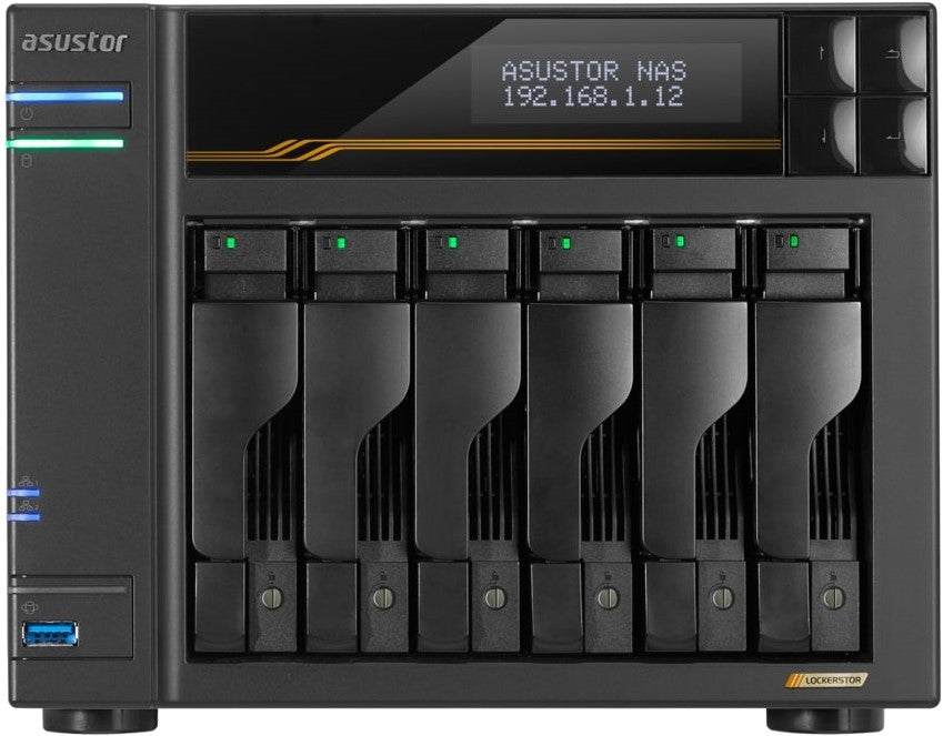 Asustor Lockerstor 6 Gen 3 NAS Enclosure - image 2