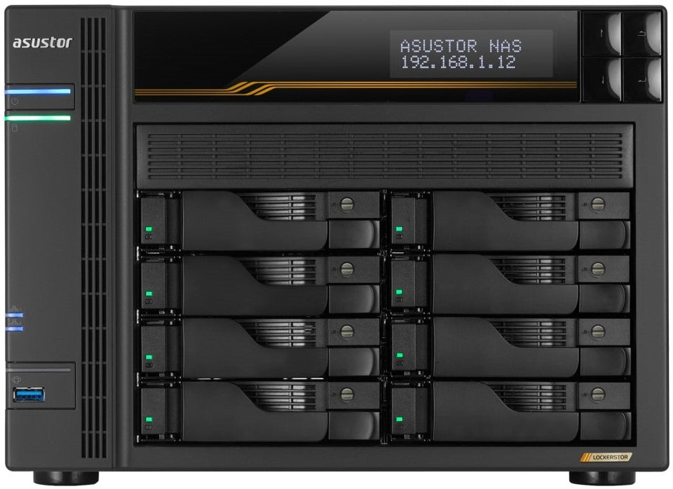 Asustor Lockerstor 8 Bay Gen 3 NAS Enclosure - image 2
