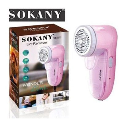 Sokany Lint Remover Rechargeable Pink