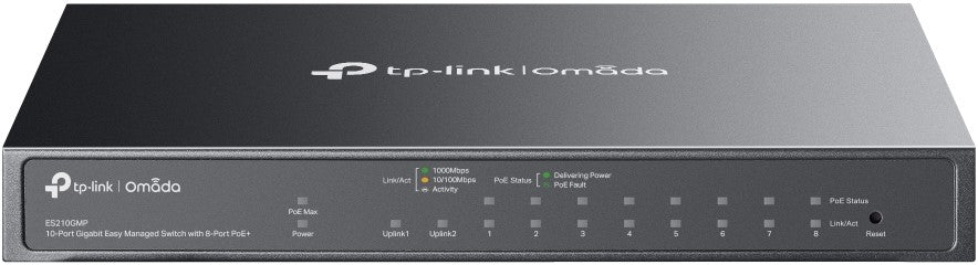 TP Link Omada Gigabit Easy Managed 10 Port Switch