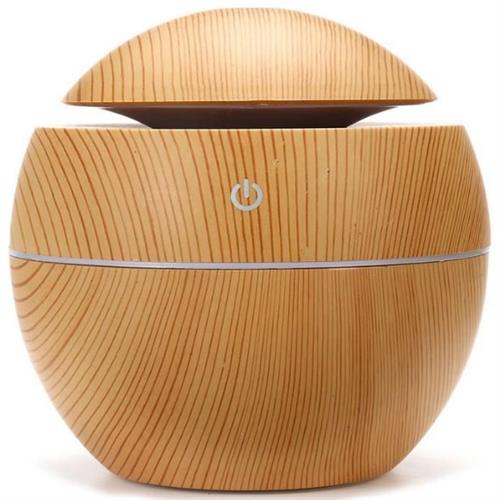 Casey Ultrasonic Aroma Mini Portable Humidifier Light Wood