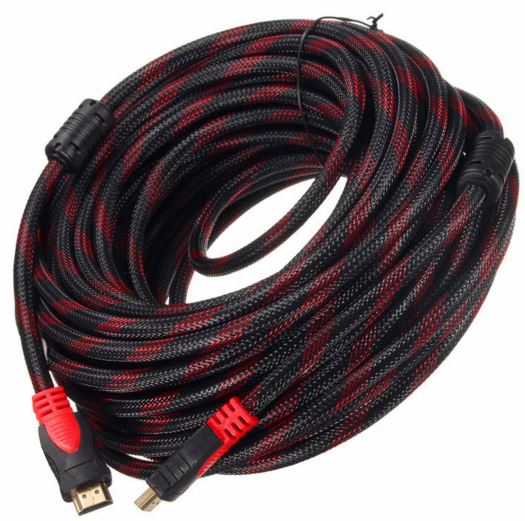 UNIQUE HDMI To HDMI Brainded Red 30M