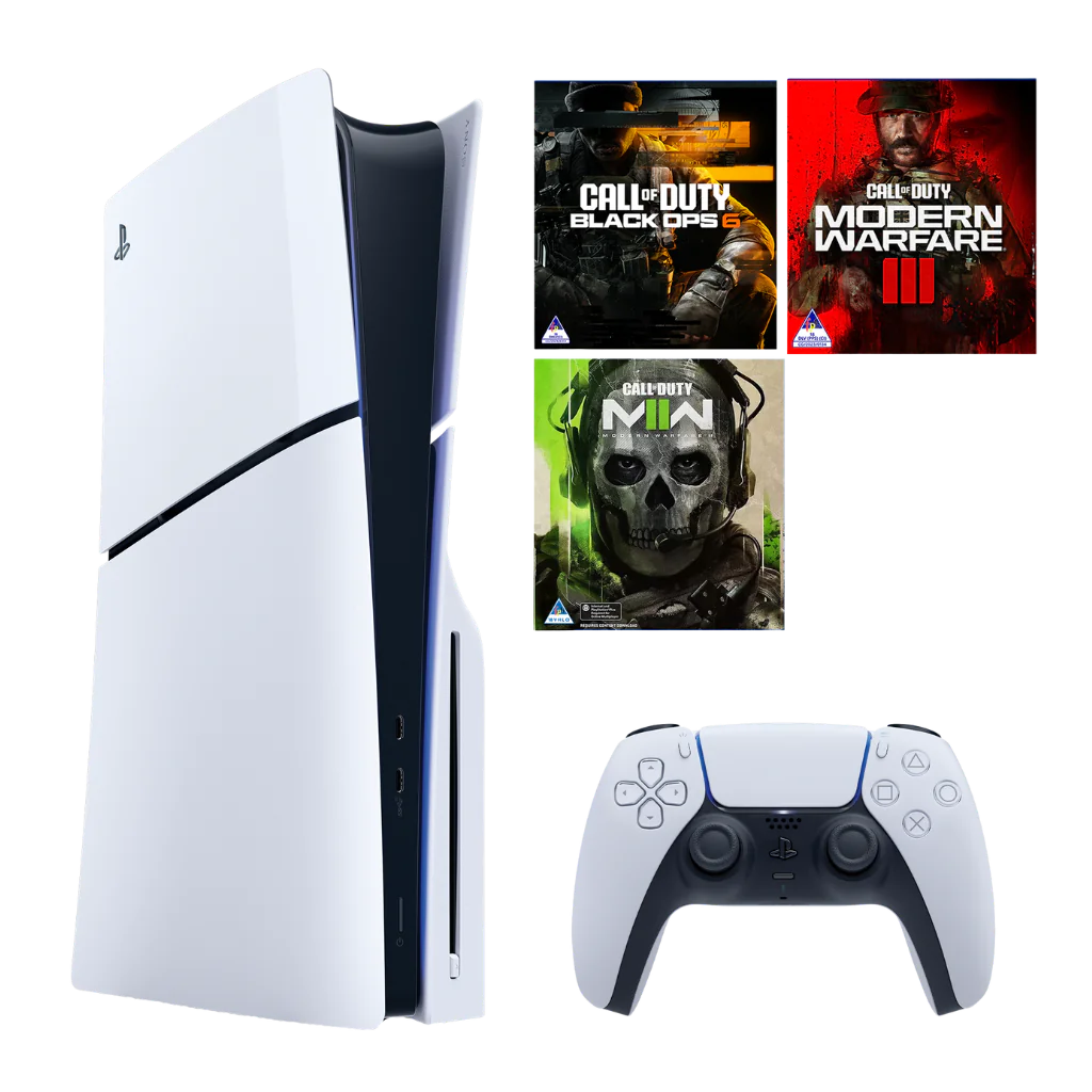 Sony PS5 Console with One Controller Plus Call of Duty Bundle