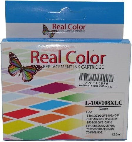 Topjet Real Color Lexmark Cyan Inkjet Cartridge