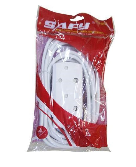 Noble Safy 5m Multi Plug Coupler Extension Cord Lead With