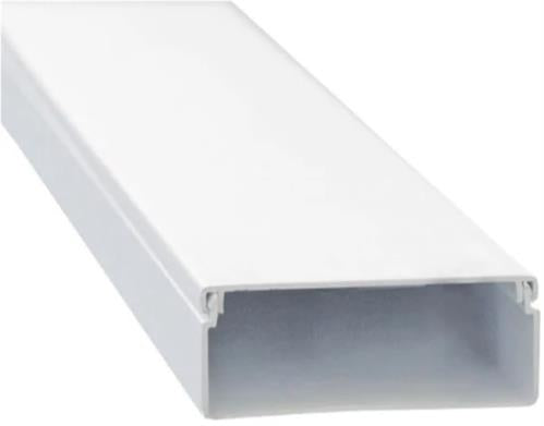 Solarix PVC Trunking 3 Metre 100mm X 40mm White