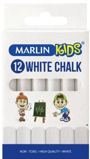 Marlin Kids Chalk 12 White