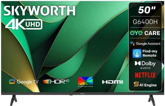 Skyworth 50 inch UHD LED Google Smart TV