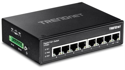 TrendNet 8-Port Hardened Industrial Gigabit
