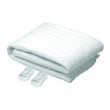 Pure Pleasure King Non Fitted White Electric Blanket