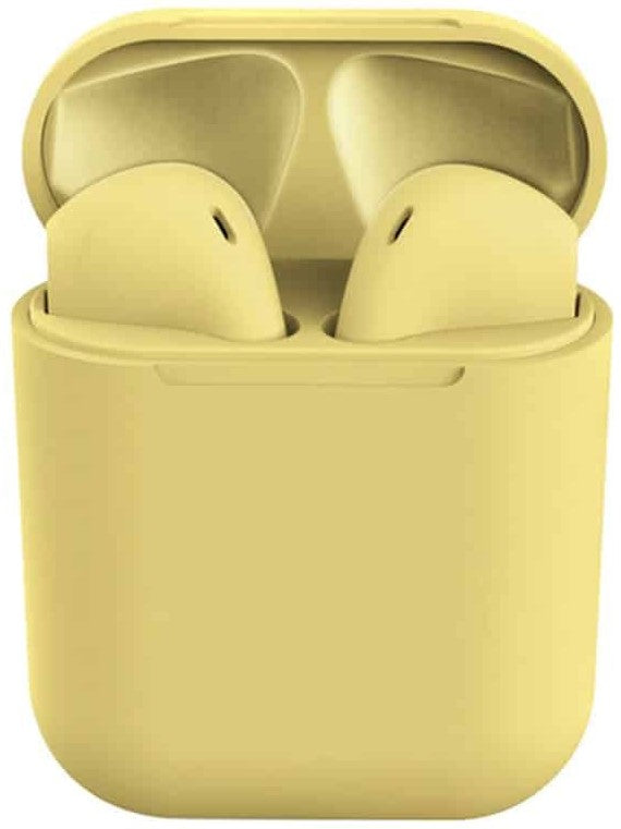 Geeko Siamese True Bluetooth 5.0 Wireless Earbuds Yellow