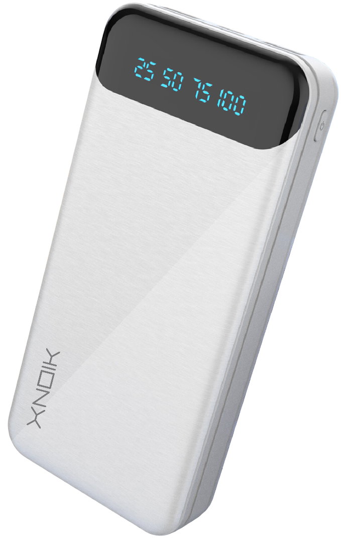 Geeko Xnoik Power Bank 20000mAh Capacity White