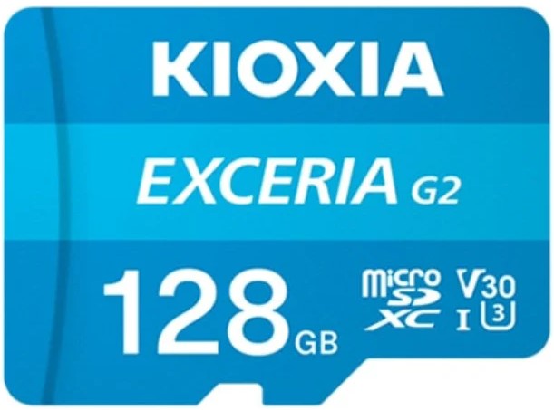 Kioxia Exceria G2 128GB MicroSDXC Memory Card