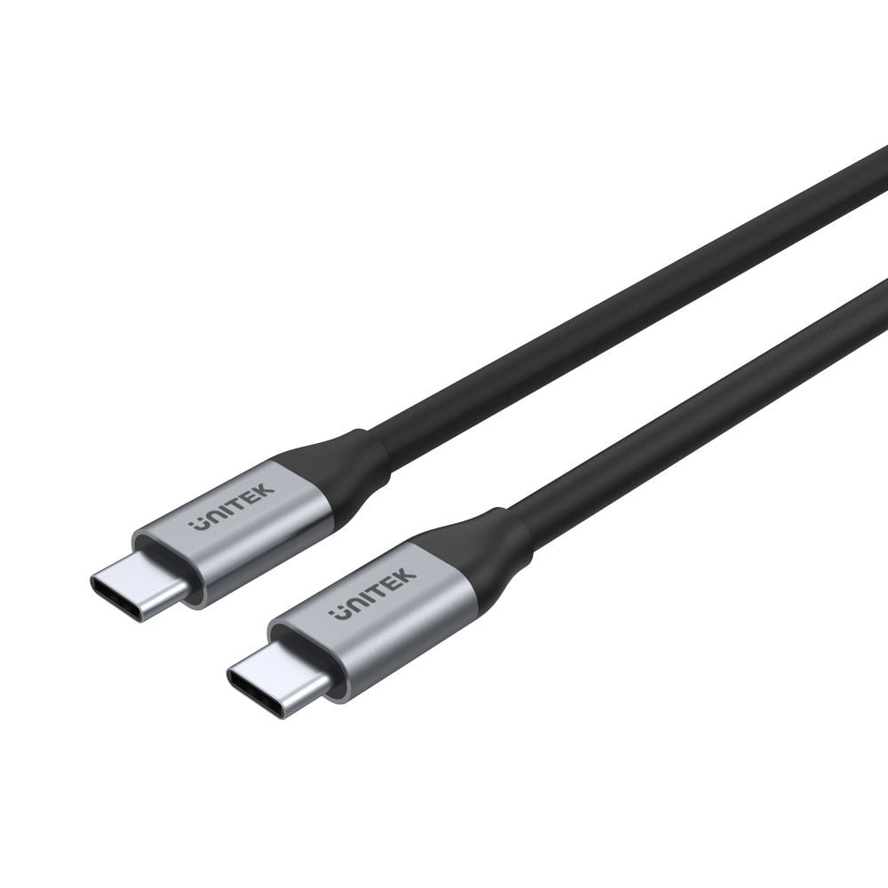 UNITEK C14091ABK 2M FULL-FEATURED TYPE-C CABLE SUPPORTING 4K @60HZ, 5GBPS DATA TRANSFER AND MAX. 20V 5A 100W POWER DELIVERY