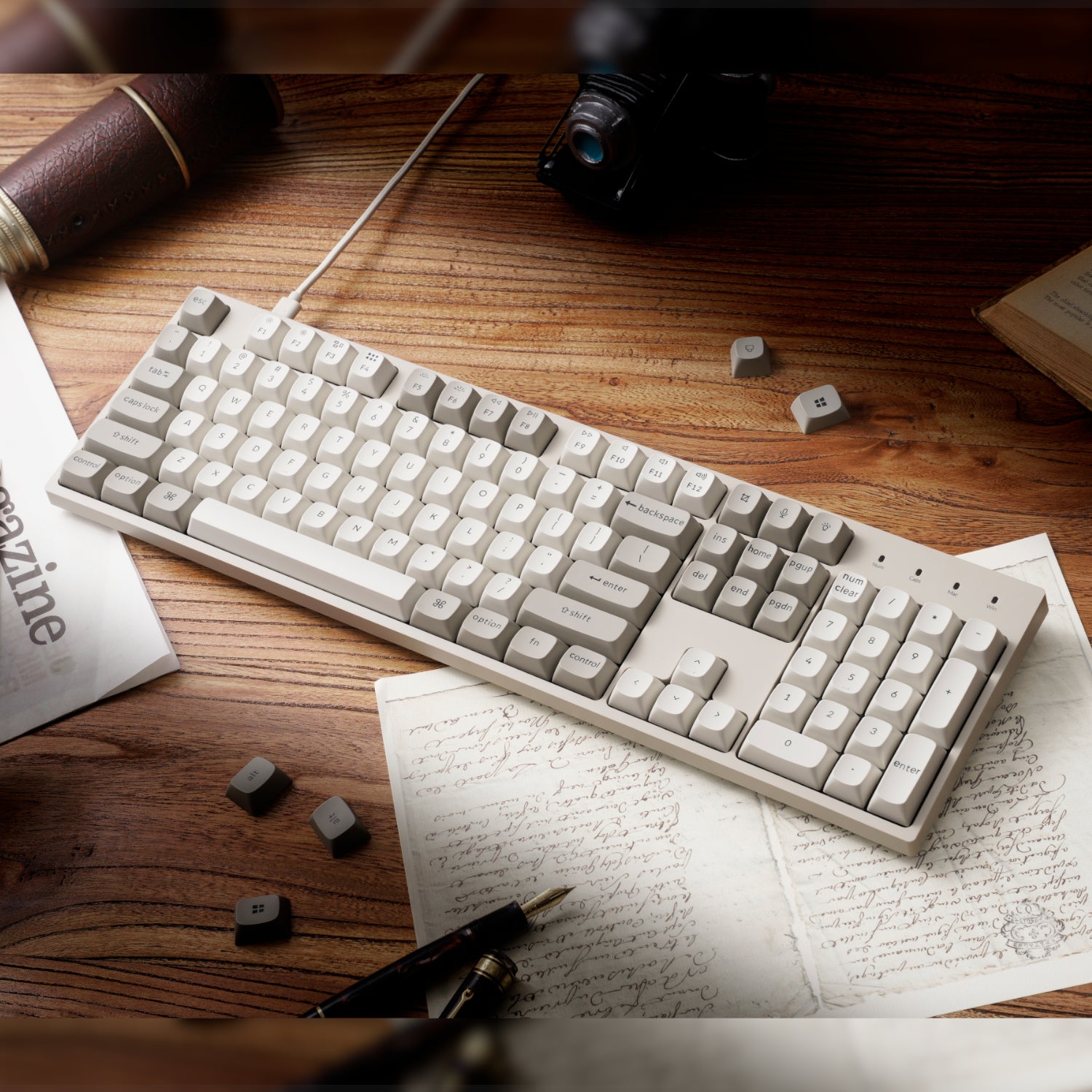 Keychron C2 Pro 100% 8K Super Red Switch Hot-Swap RGB Wired Custom Mechanical Keyboard – image 5