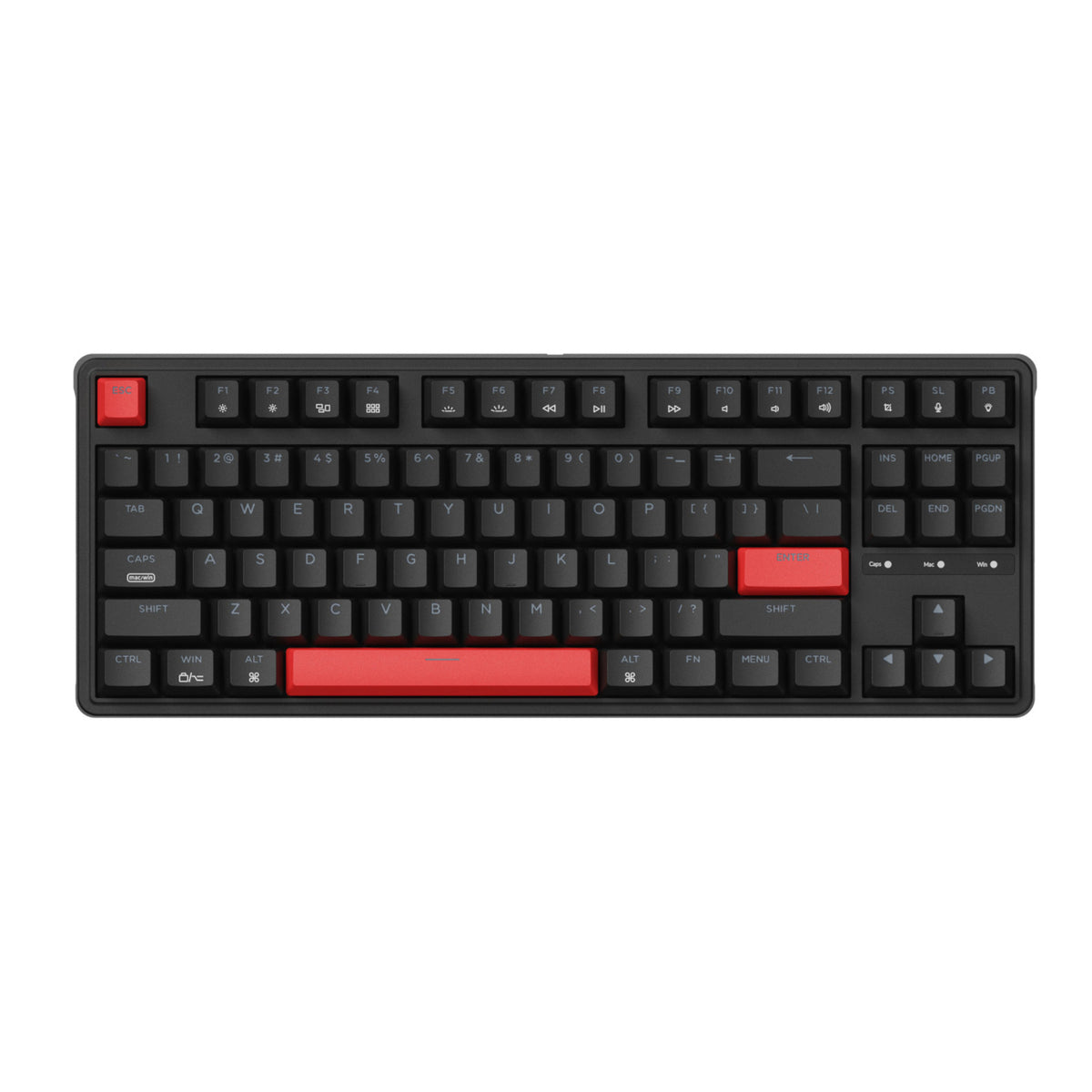 Keychron C3 Pro QMK/VIA Wired Mechanical Keyboard (80% Layout, Red Switches, ABS Keycaps) – image 2