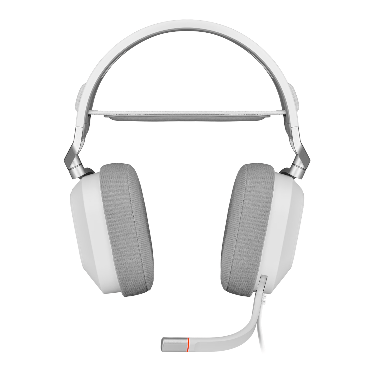 Corsair HS80 RGB USB Wired Over-Ear Gaming Headset — White – image 2
