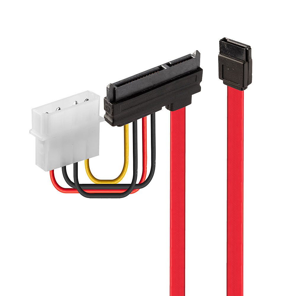 (RU) 0.3M INTERNAL SATA COMBO RED CABLE