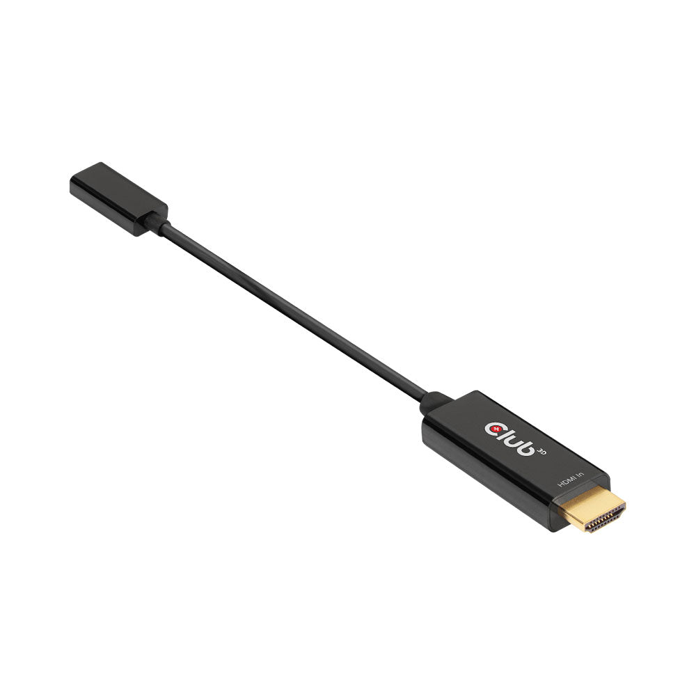CLUB3D CAC-1333 4K @60HZ HDMI MALE TO TYPE-C FEMALE ADAPTER