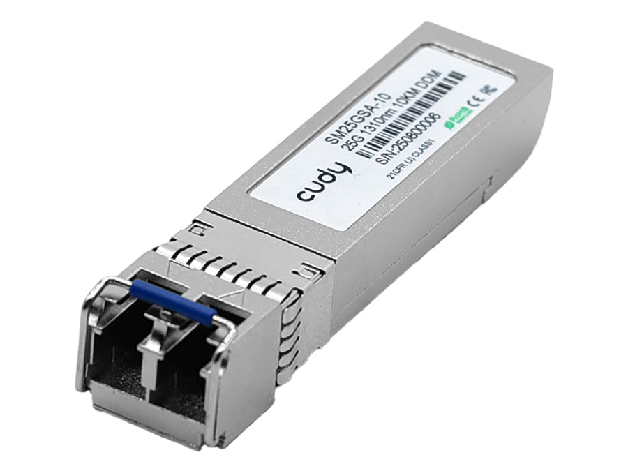 Cudy Single Mode 25G LC SFP28 1310nm 10km | SM25GSA-10