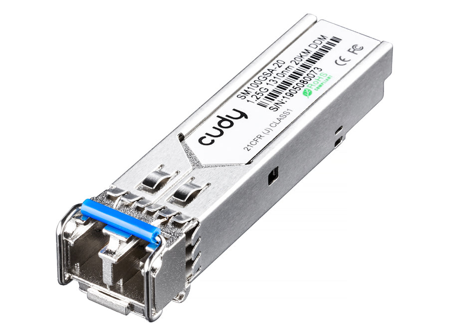 Cudy Single Mode 1.25G LC SFP 1310nm 20km
