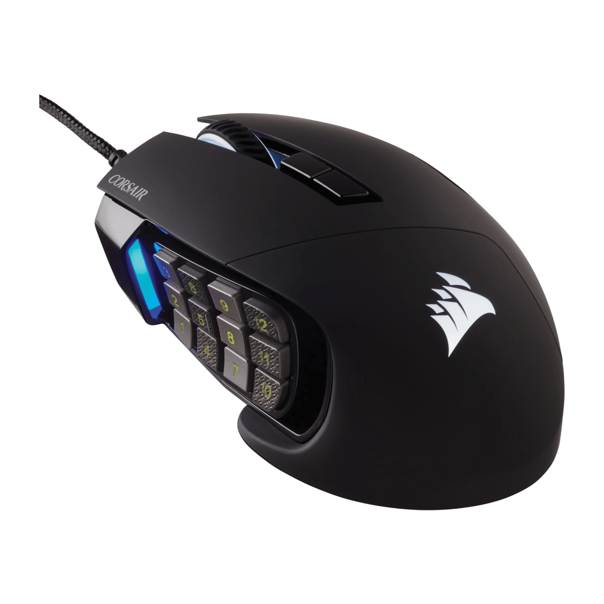 Corsair SCIMITAR RGB ELITE Optical 18 000 DPI MOBA/MMO Gaming Mouse - Black – image 2