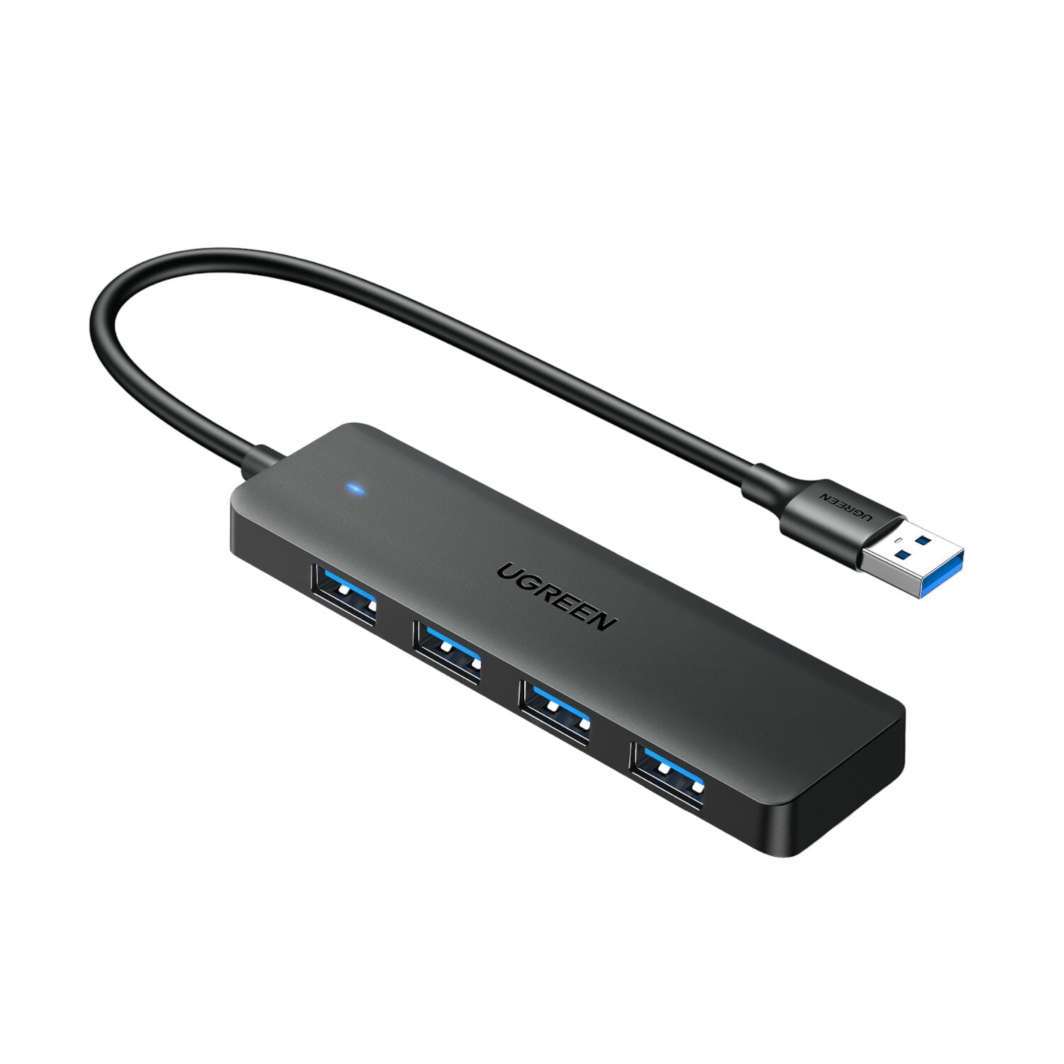 UGREEN 4-in-1 USB 3.0 Hub - High-Speed 5Gbps Data Transfer - Grey – image 2