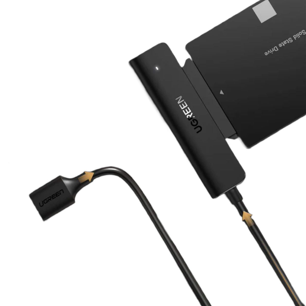 UGREEN CM321 USB-A 3.0 to 2.5" SATA Converter-Black – image 3