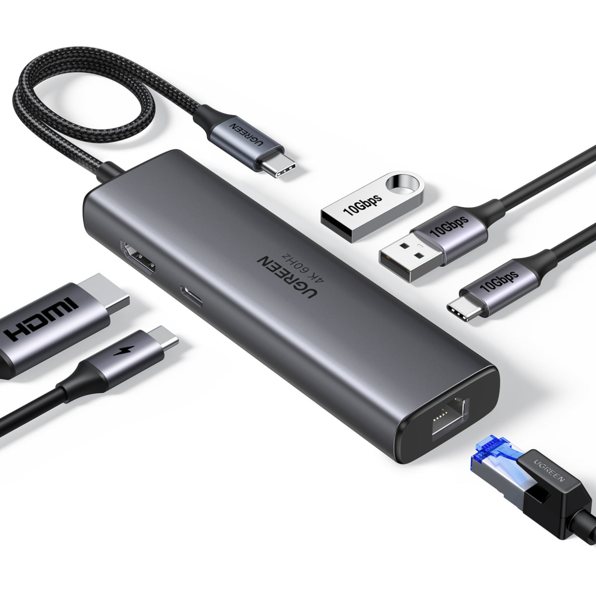 UGREEN CM512 6-in-1 USB Type-C Docking Station – image 2