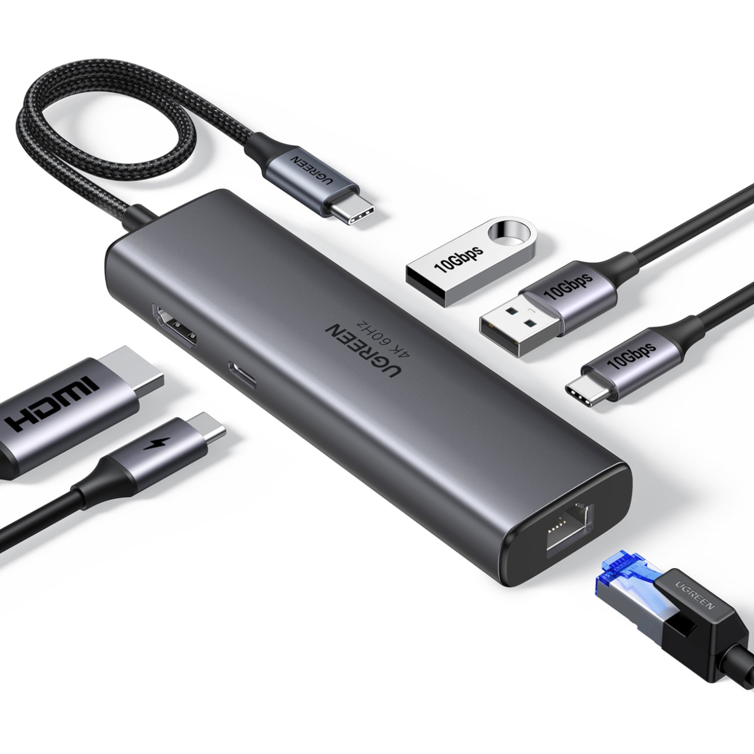 UGREEN CM512 6-in-1 USB Type-C Docking Station – image 2