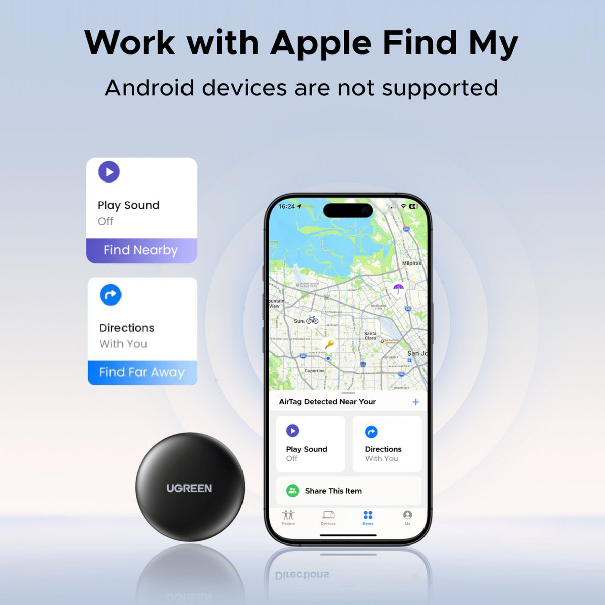 UGREEN FineTrack Mini Smart Finder for Apple Devices – image 3