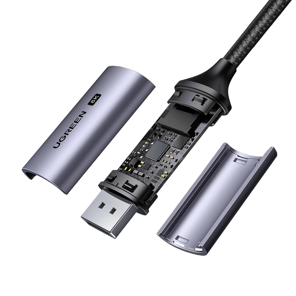 UGREEN USB Type-C to DisplayPort 1.4 Cable 1m – image 2