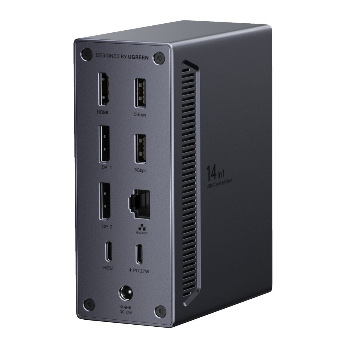 UGreen 14-in-1 USB Type-C TO USB Docking Station (1x HDMI | 2x DP | RJ45) – image 2