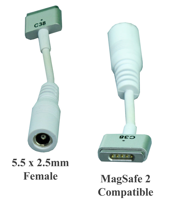 C38 DC Power Connector Compatible with MagSafe2 Power Connector for Apple MacBooks
