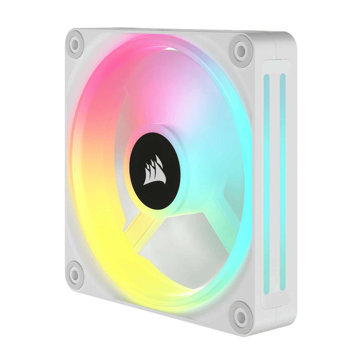 Corsair iCUE LINK QX120 RGB 120mm PWM PC Fan Expansion Kit - White – image 2