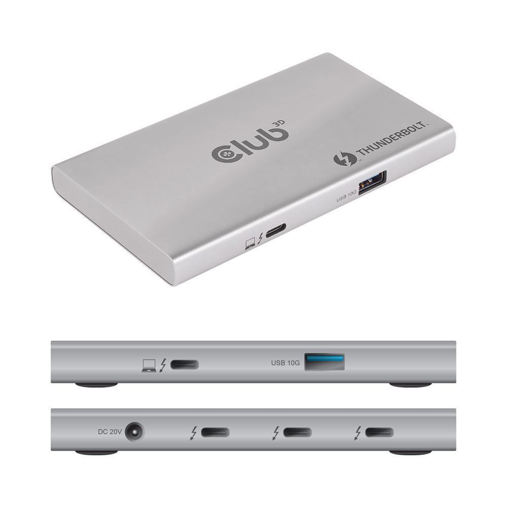 CLUB3D CSV-1580 THUNDERBOLT 4 SMART HUB