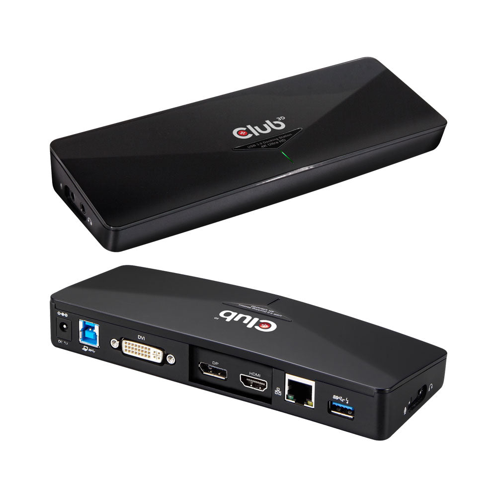 CLUB3D CSV-3103D USB3.1 GEN1 4K DOCKING STATION