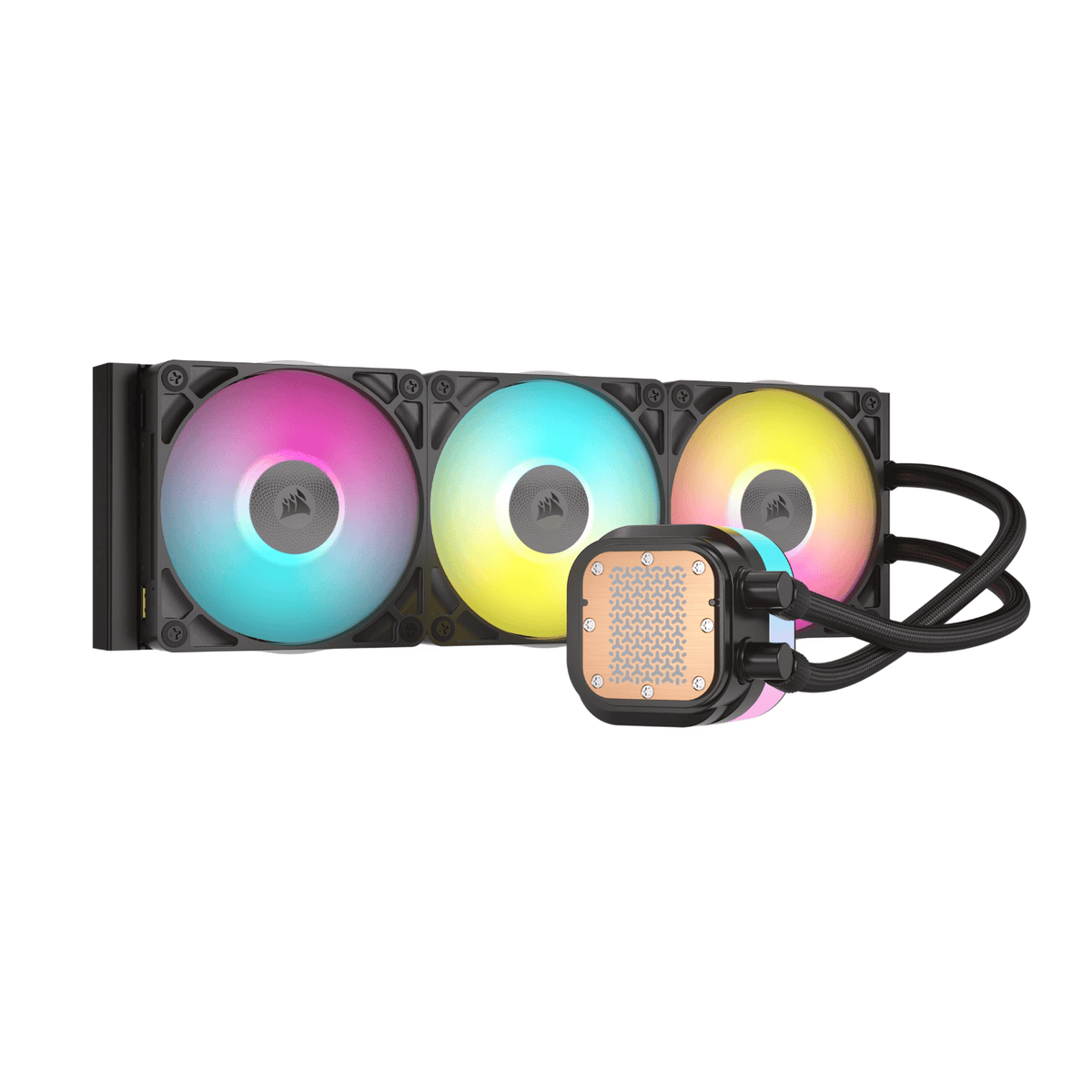Corsair iCUE LINK TITAN 360 RX RGB AIO Liquid CPU Cooler - Black – image 2