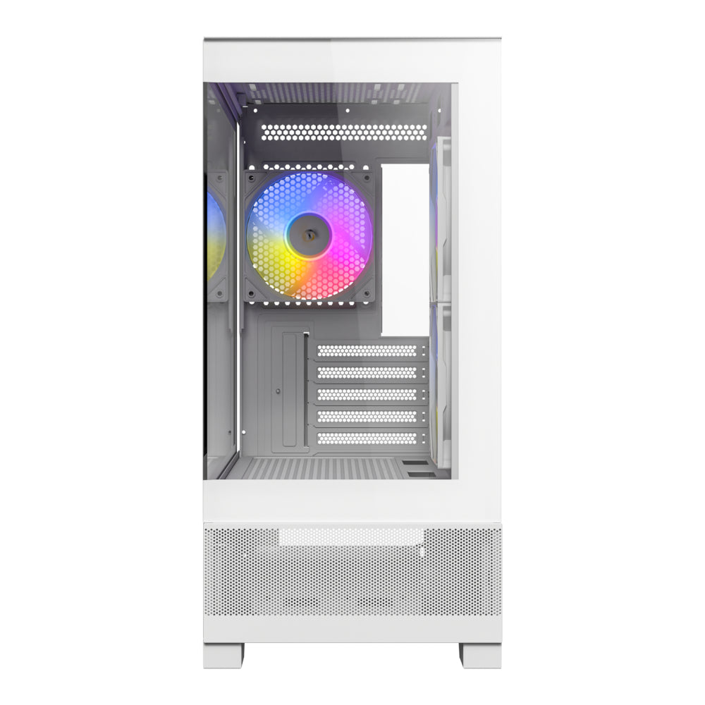 Antec CX500M Micro-ATX | ITX RGB Mini-Tower Gaming Chassis Type-C - White – image 2