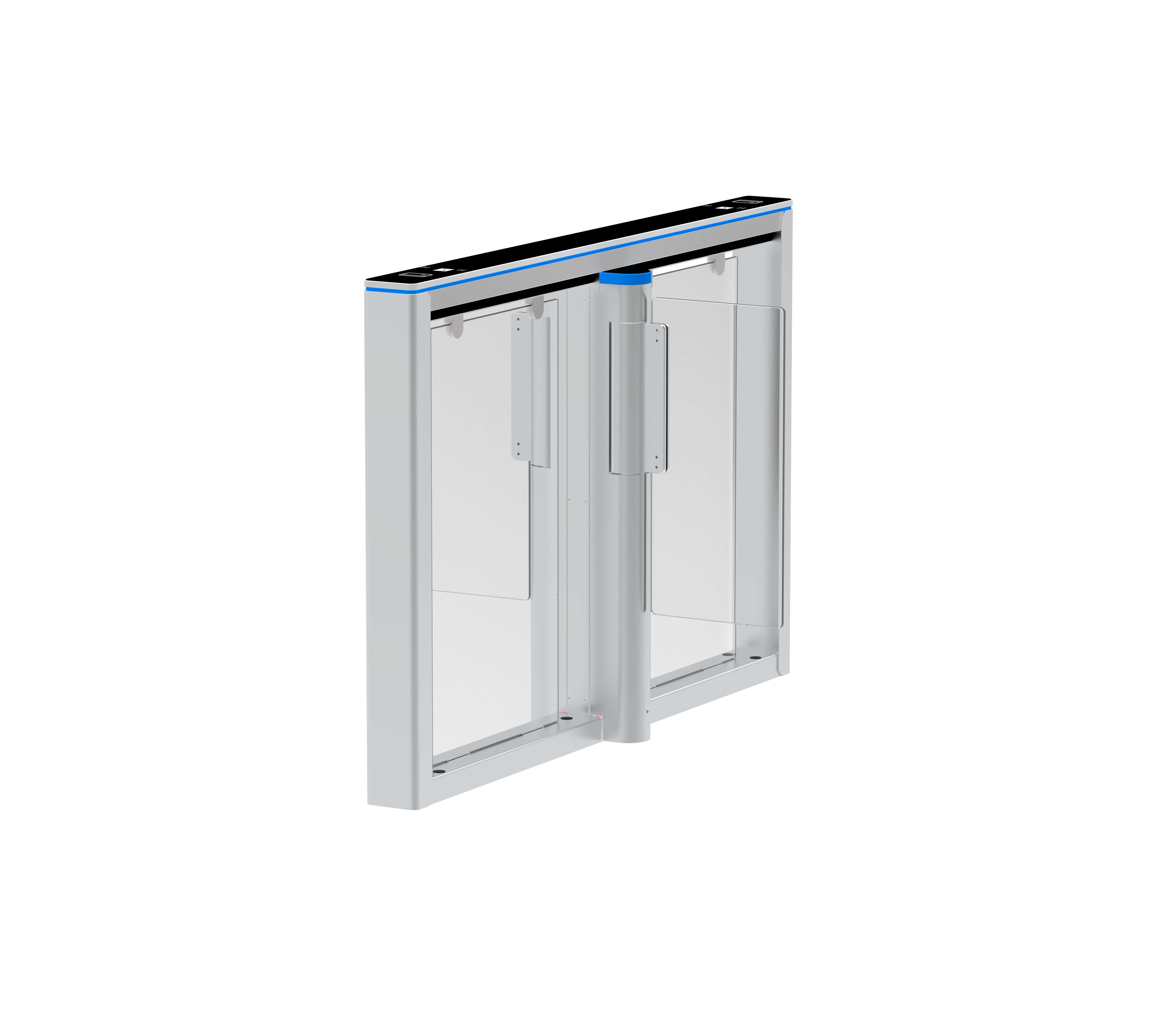 ZKTeco Comet Series - S1200 Swing Barrier - Face QR & RFID