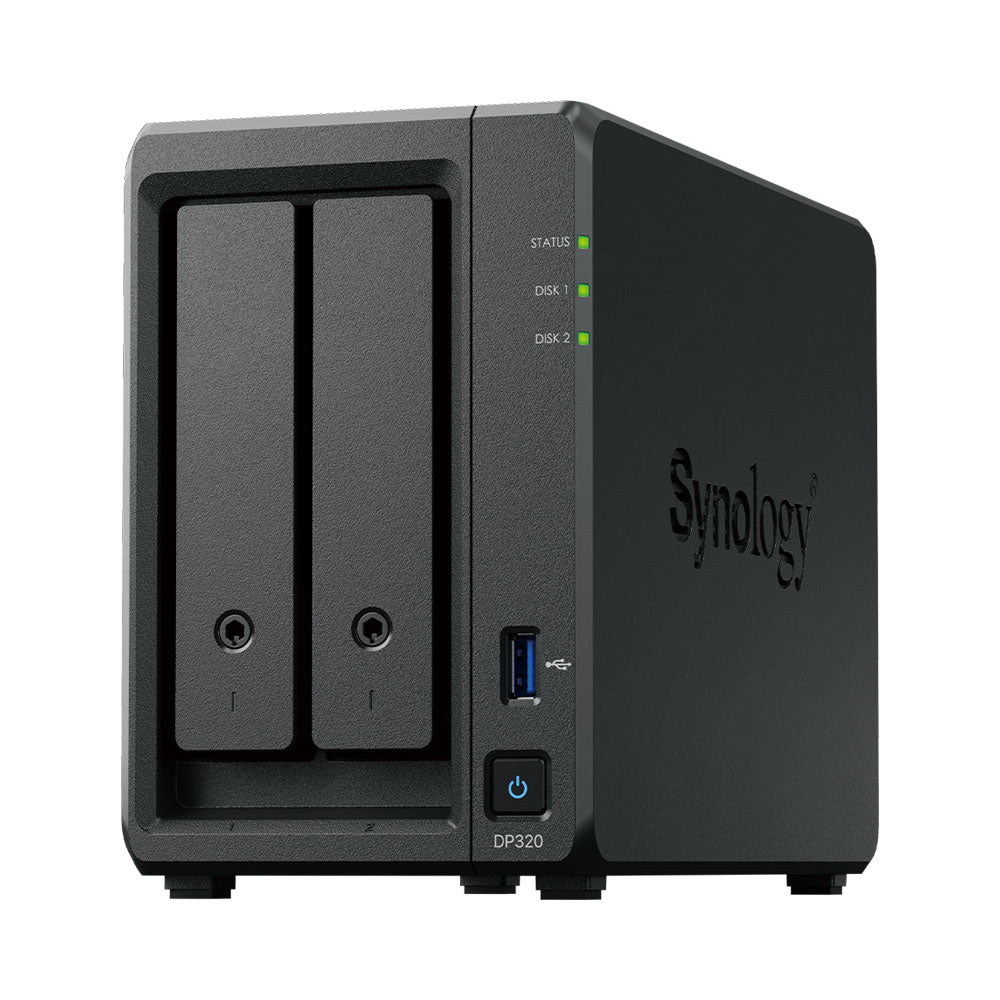 SYNOLOGY DP320 2-BAY ACTIVEPROTECT APPLIANCE WITH 2× 8TB HDD PRE-INSTALLED